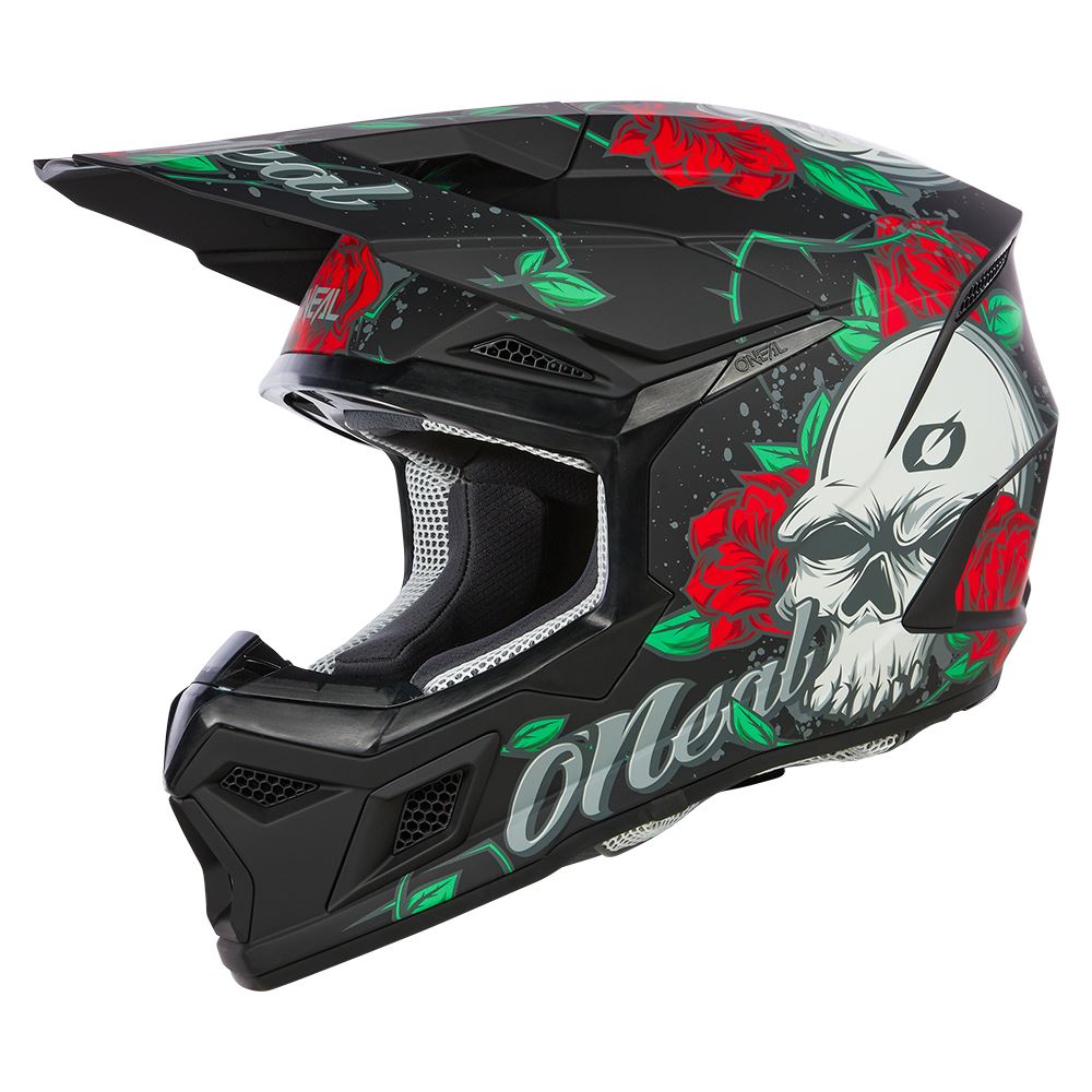 O'Neal 2025 Motocross Helmet 3SRS Melancia Black Multi